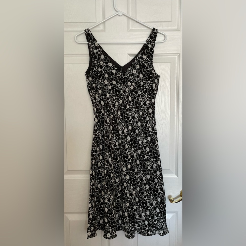 Vintage Express knee-length floral print dress, never worn